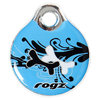 Rogz for Dogz Adressanhänger Chrome Aqua